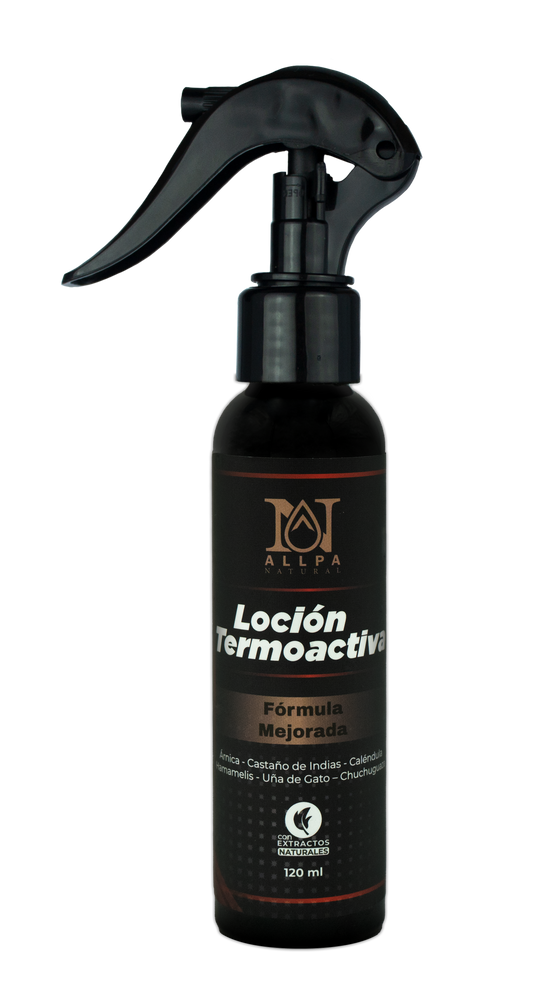 Loción termoactiva